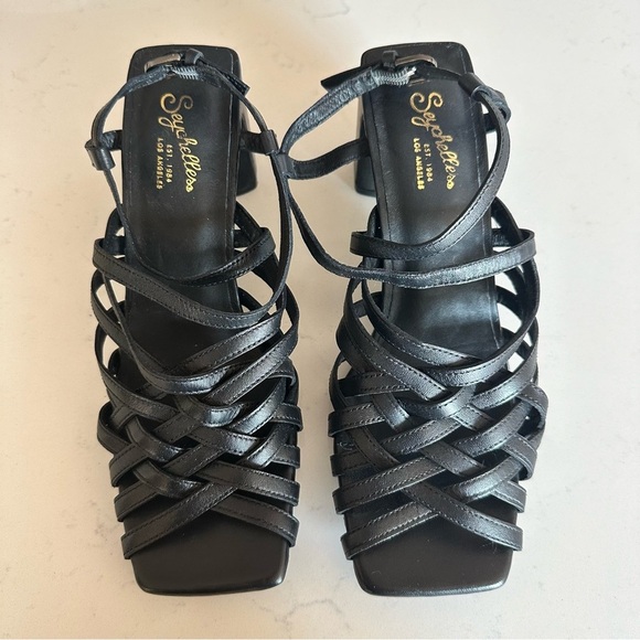 Seychelles Shoes - Seychelles Charter Sandal in Black Size: 8
